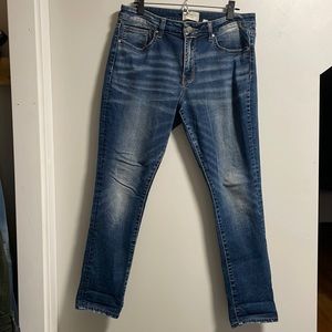 BKE Gabby skinny jeans, size 31R (hemmed)